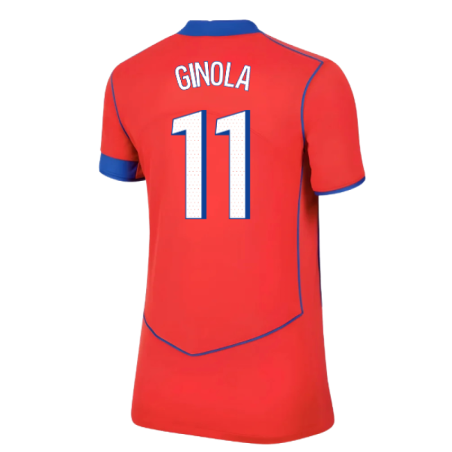 2025-2026 PSG Third Shirt (Womens) (Ginola 11)-Vantage Point Soccer